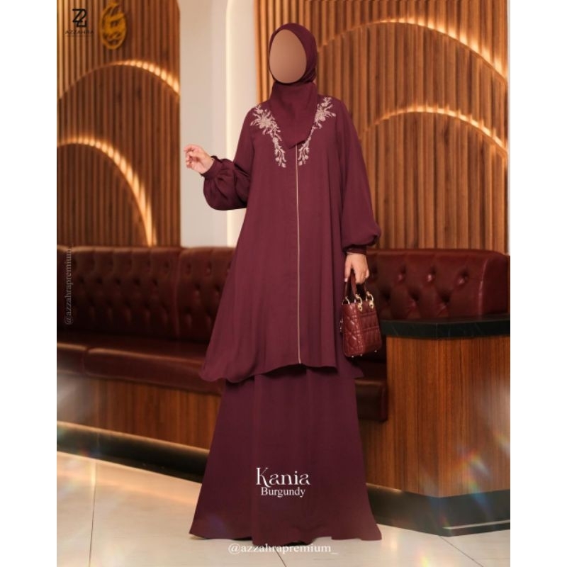 KANIA ONE SET(ROK TUNIK) BY AZZAHRA PREMIUM