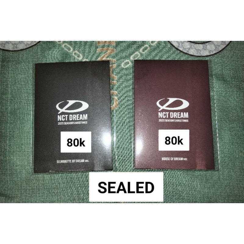 TC Trading Card Season Greating NCT DREAM Ver A & B SEALED