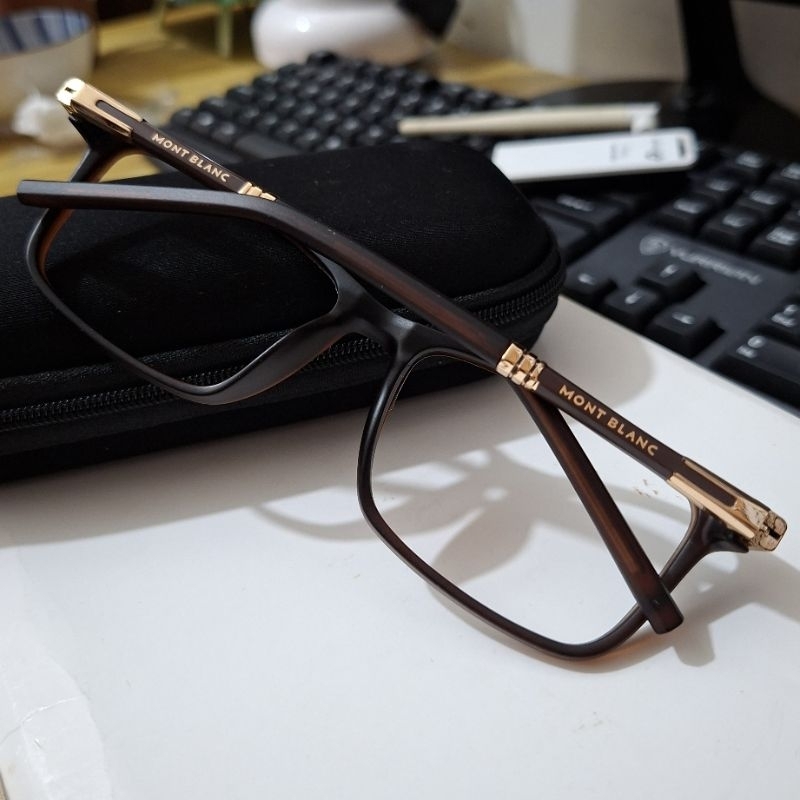 KACAMATA PRIA PLUS PROGRESIF BACA DAN JALAN LENSA DOMAS ONE DRIVE BLUECROMIC