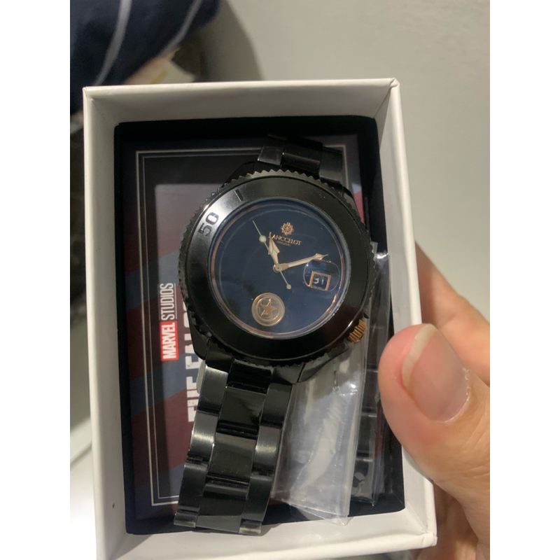 PRELOVED JAM TANGAN COWOK LANCELOT - JAM MARVEL - WINTER SOLDIERDA