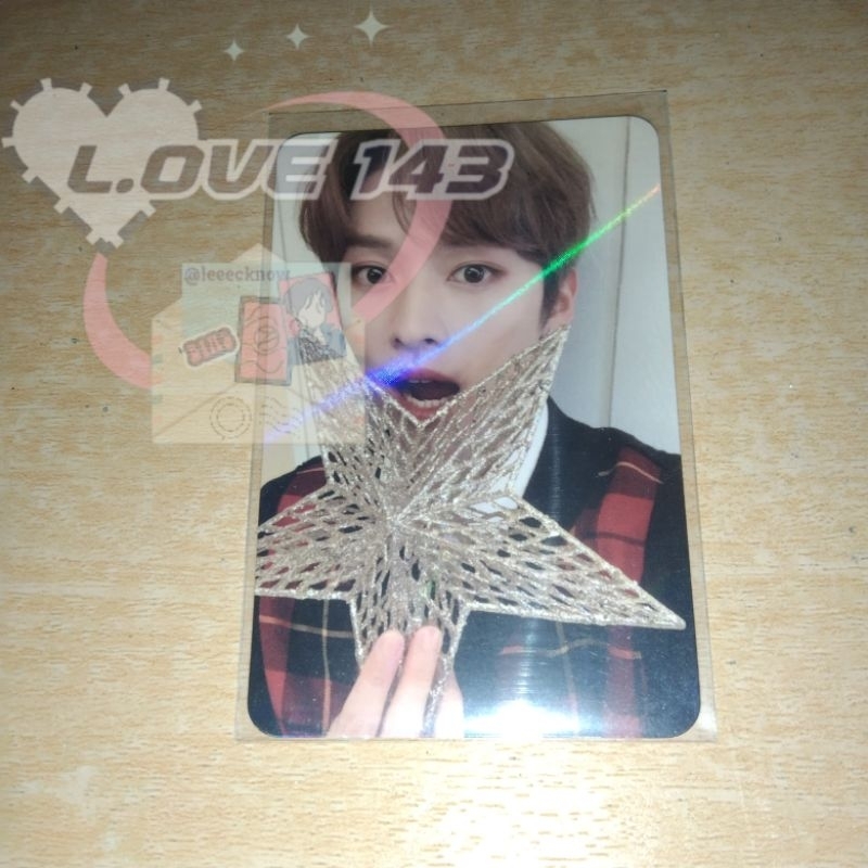 PC PHOTOCARD HOTTRACKS CEVEL LEE KNOW CHRISTMAS EVEL SKZ STRAY KIDS