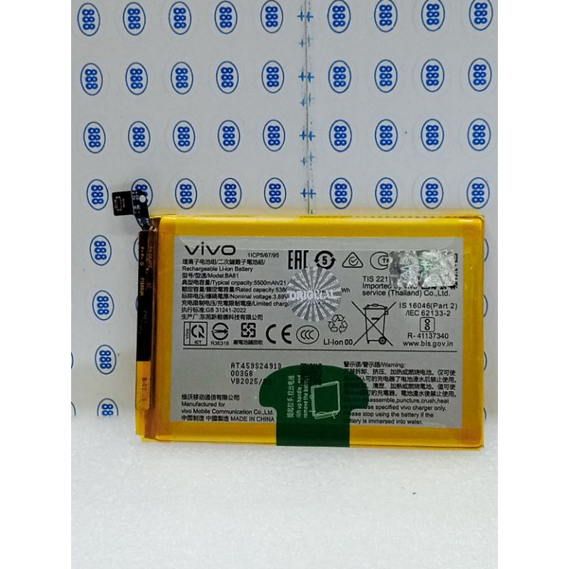 BATRE BA61 ORI VIVO Y19S BA-61 ORIGINAL