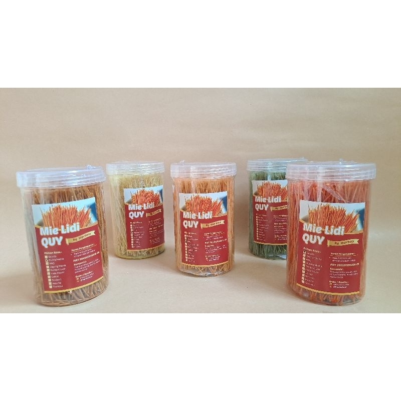 

Mie lidi Quy Gurih kemasan 250gr