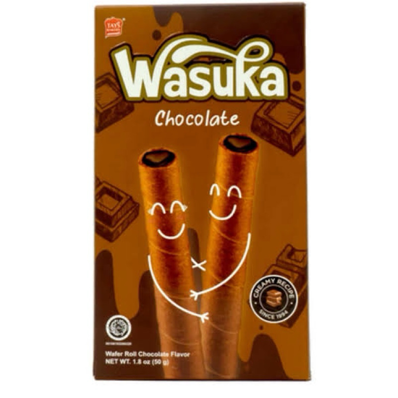 

Wasuka Chocolate Wafer Rolls 50 gr