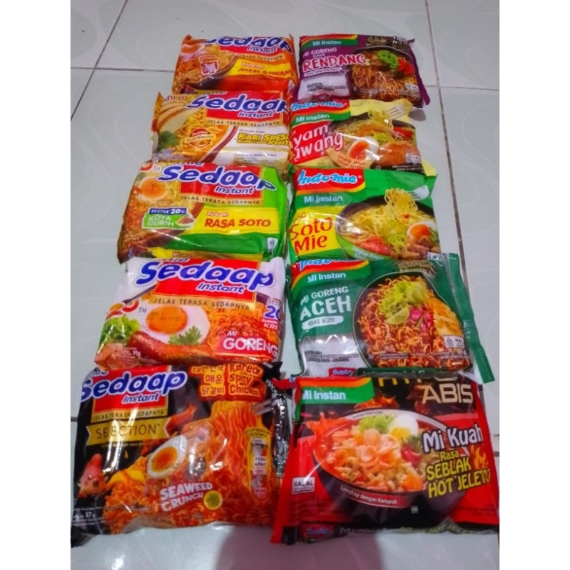 

Mie Instan Sedaap dan Mie Instan Indomie