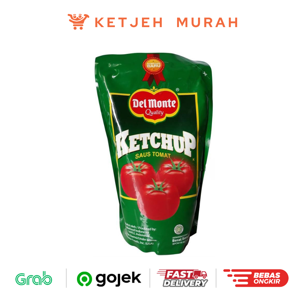 

Delmonte Saus Tomat Ketchup Pouch Refill 1 KG