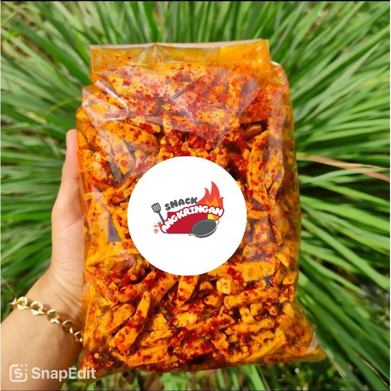 

BASRENG SNACK ANGKIRANG PEDAS DAUN JERUK 1KG GURIH