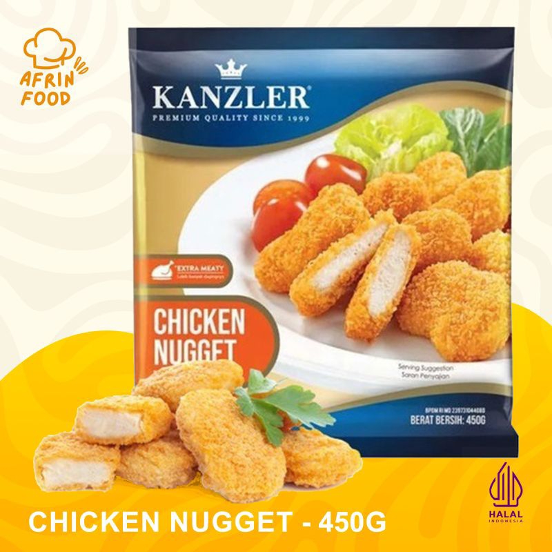 

Kanzler Chicken Nugget Original 450gr