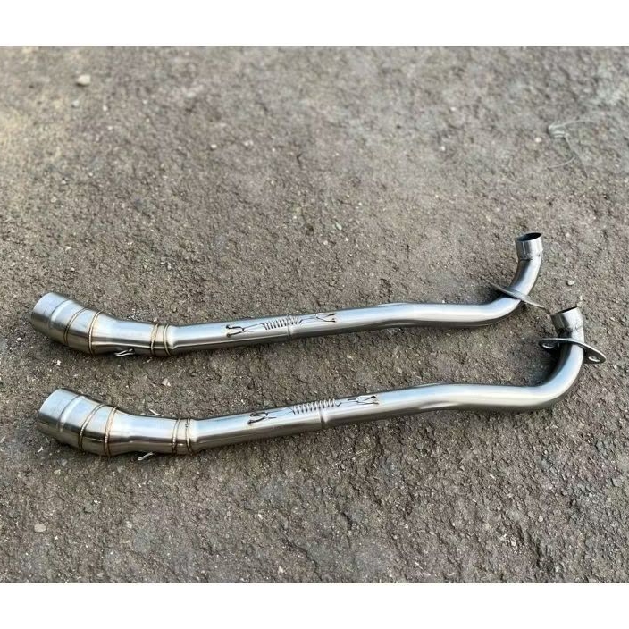pipa leheran gulu banyak knalpot racing supra x 125