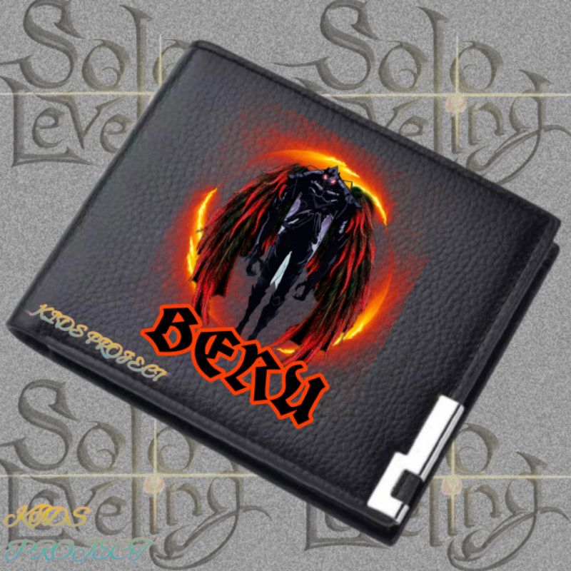 Dompet Anak Karakter BERU Solo Leveling - Dompet Lipat Anak Murah