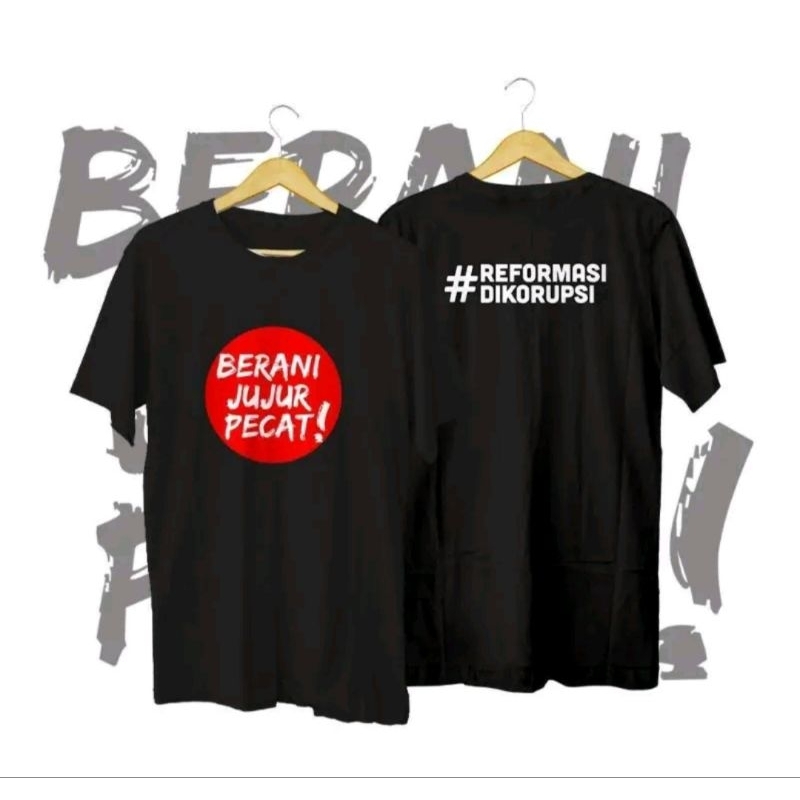 Kaos Distro KATA KEREN BERANI JUJUR PECAT