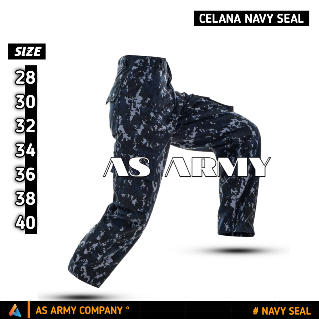 CELANA LORENG CARGO NAVY SEAL CELANA PANJANG PRIA
