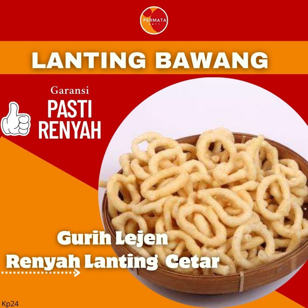 

Snack lanting bawang/lanting bawang/keripik lanting bawang