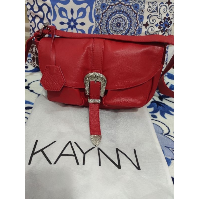 Kaynn shoulder leather bag