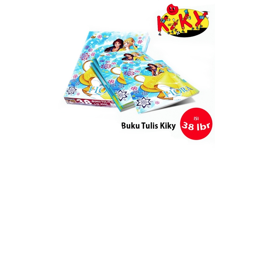 

[1 Bungkus] Buku Tulis Kiky 38/58 Lembar / Buku Tulis Murid Anak Sekolah Kiky 38/58 LEMBAR