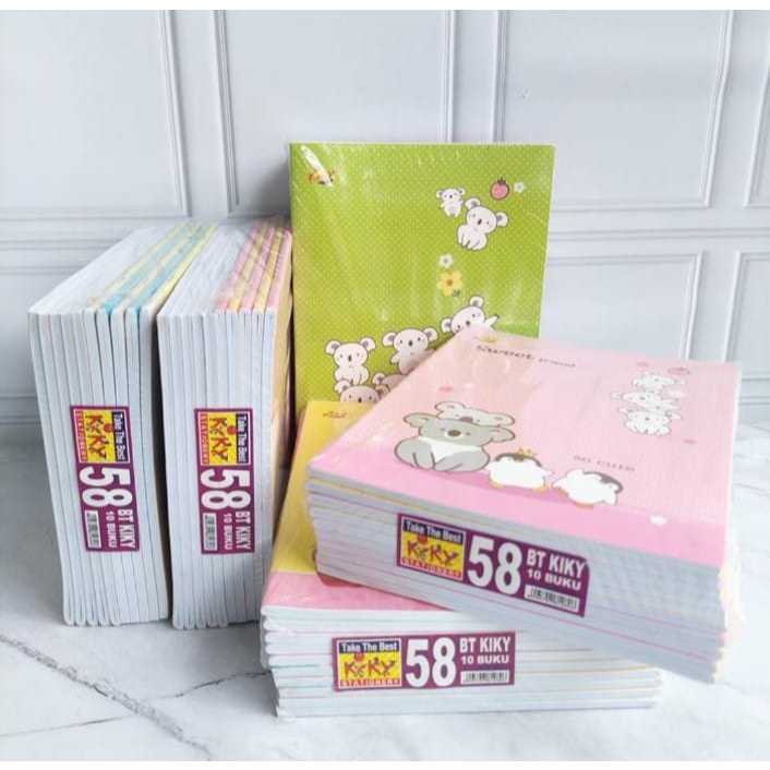 

[1 Pcs] Buku Tulis Kiky 38/58 Lembar / Buku Tulis Murid Anak Sekolah Kiky 38/58 Lembar
