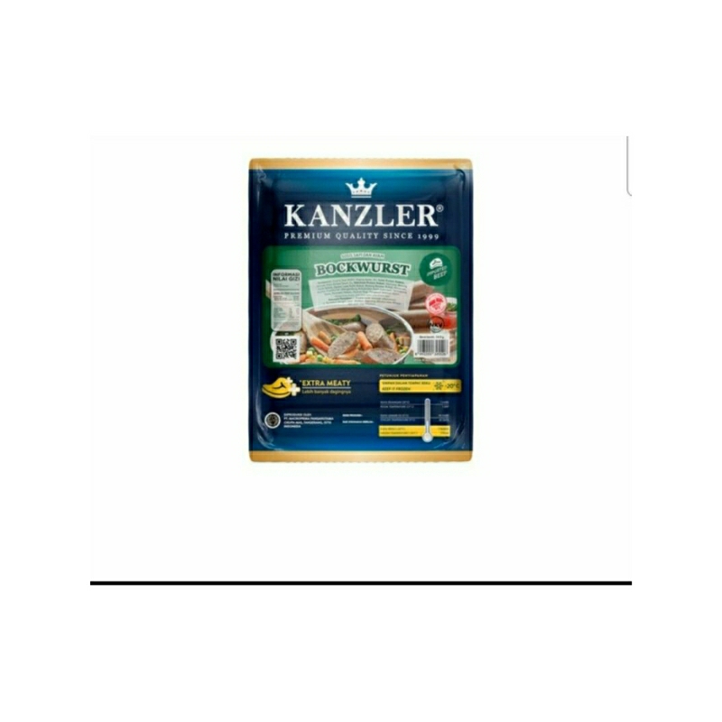 

Kanzler Sosis Bockwurst 360gr (Isi 5 pcs)