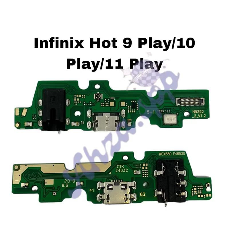 PAPAN CAS / KONEKTOR CAS INFINIX HOT 9 PLAY/HOT 10 PLAY/HOT 11 ORIGINAL 100%