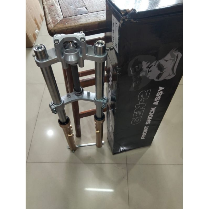 shock skok depan ninja rr pnp Honda set raiser stir