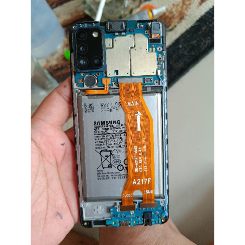 mesin samsung a21s mati total