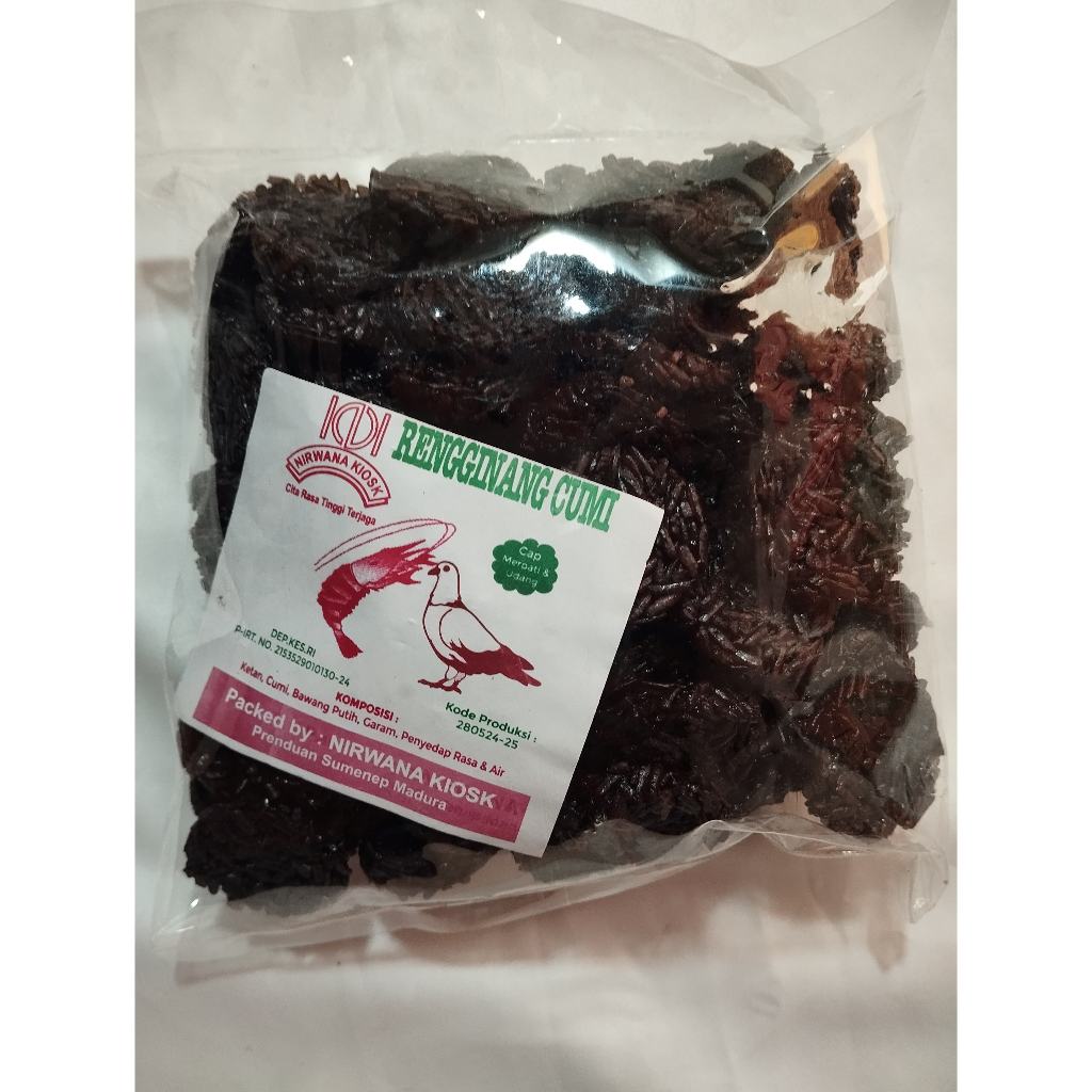 

Rengginang Lorjuk khas Madura ( cumi ) Free bubble