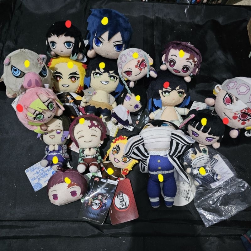 original plush sega banpresto kimetsu no yaiba zenitsu sanemi inosuke tokito kanroji tengen dkk