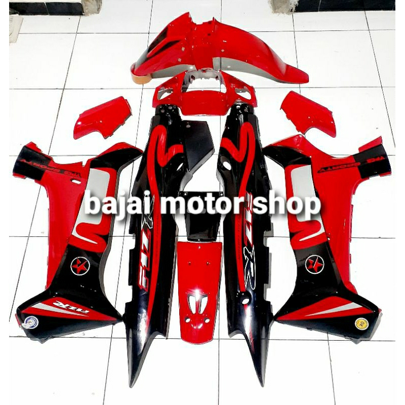 Cover Body fullset halus fizr merah hitam caltek Body fullset halus YAMAHA fizr f1zr caltek merah hi