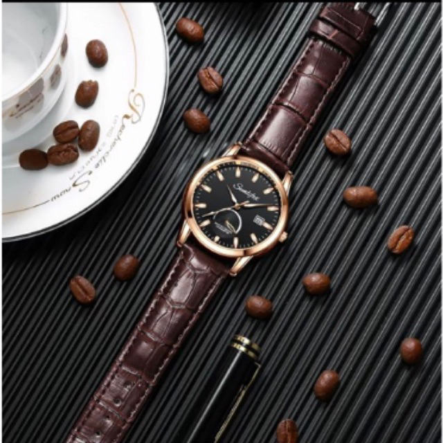 Jam Tangan Pria Kulit Sunlifex