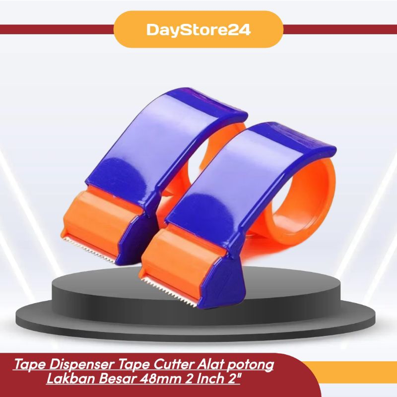 

Star+ Tape Dispenser Tape Cutter Alat potong Lakban Besar 48mm 2 Inch 2
