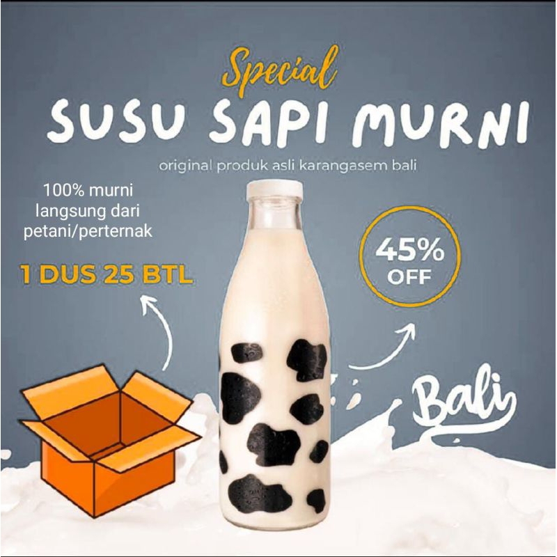 

[600 ML]SUSU PREMIUM MURNI