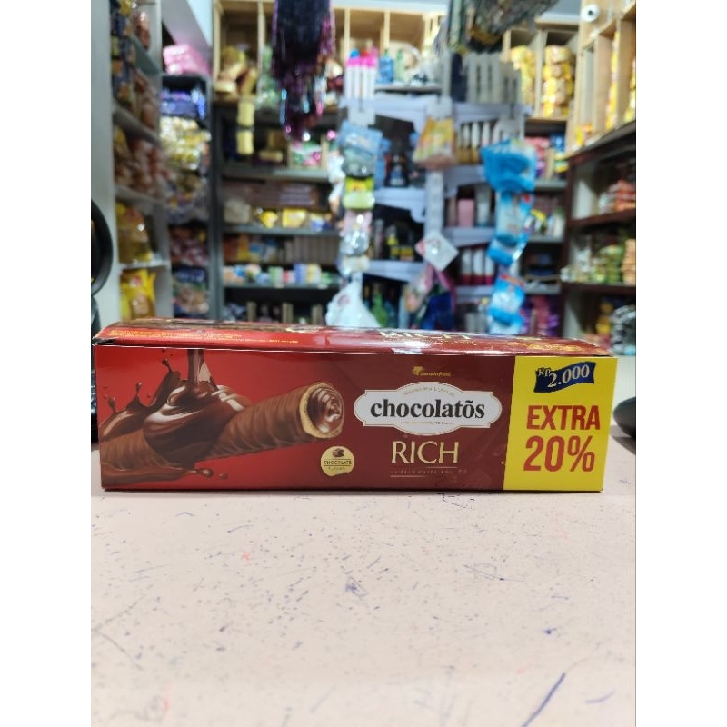 

Chocolatos Rich 1 pak isi 12 pcs