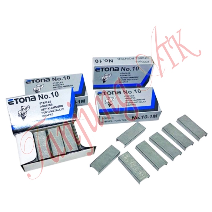 

Isi Kelip Etona No. 10 / Isi Staples Etona No. 10 / Isi Hekter Etona No. 10