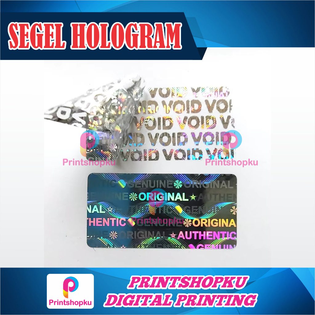 STIKER SEGEL HOLOGRAM IMPORT STIKER SEGEL HP SEGEL LAPTOP SEGEL TV SEGEL DINAS STIKER PECAH SERIBU S