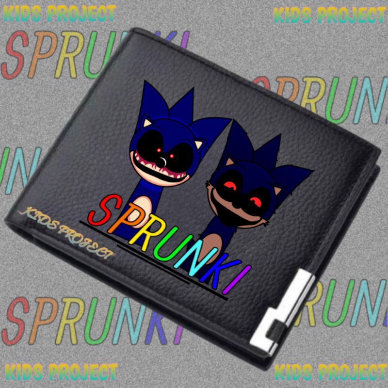 Dompet Anak Karakter Sonic Exe Sonic Horror Incredibox Sprunki OC