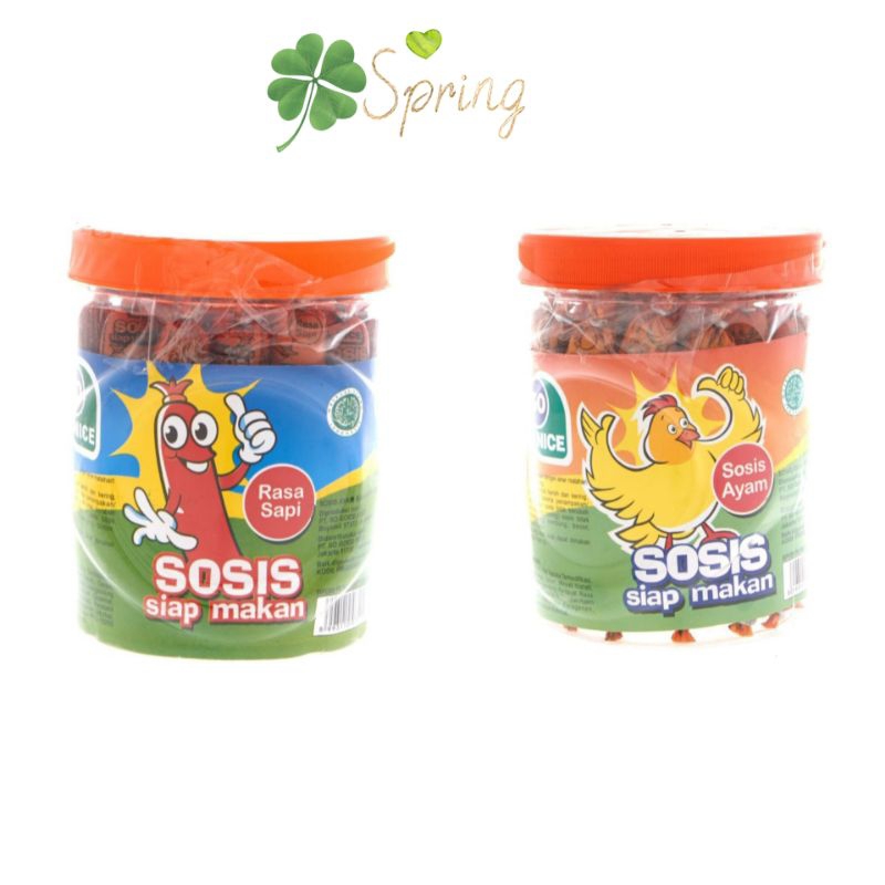 

food☘️ So Nice Sosis siap makan Rasa Sapi 480gr