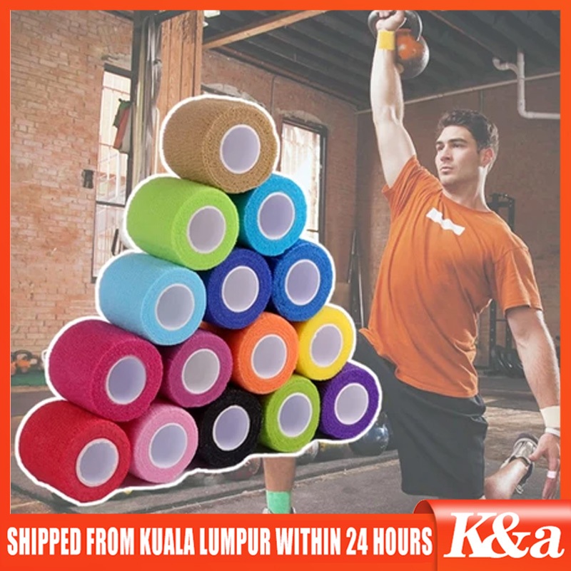 5cm x 4.5cm  Finger Tape Perban Perekat Elastis Menulis Perban Jari Olahraga Luar Ruangan Tato Perge