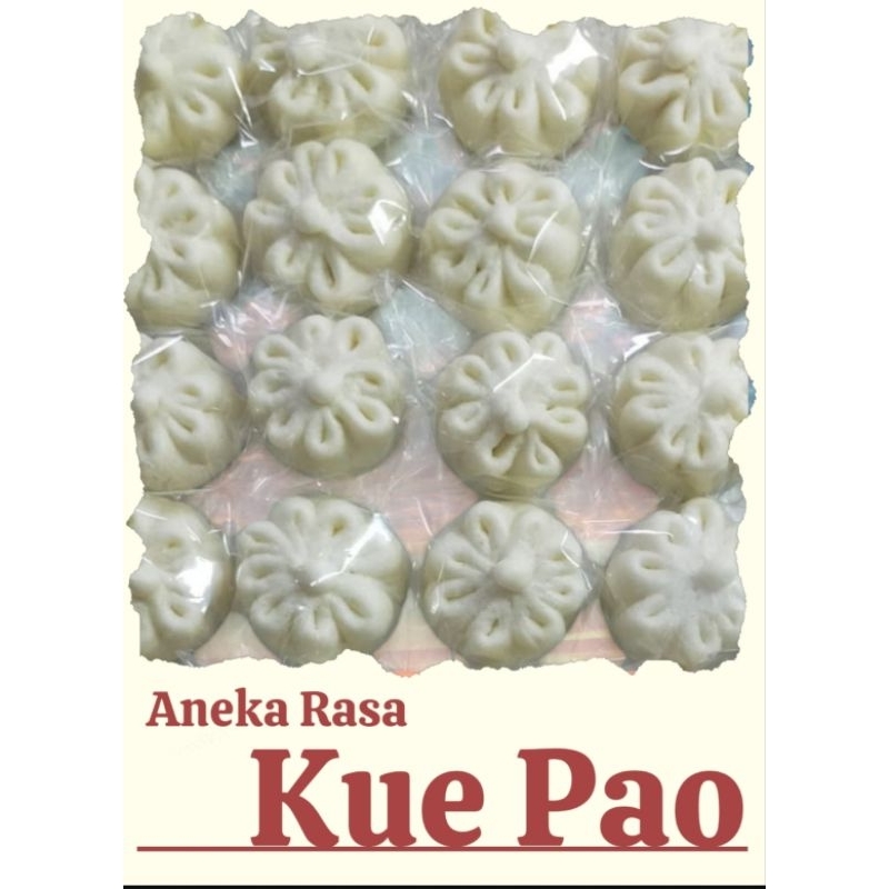 

Kue pao aneka rasa 1 box 5 pcs / halal ( homemade )