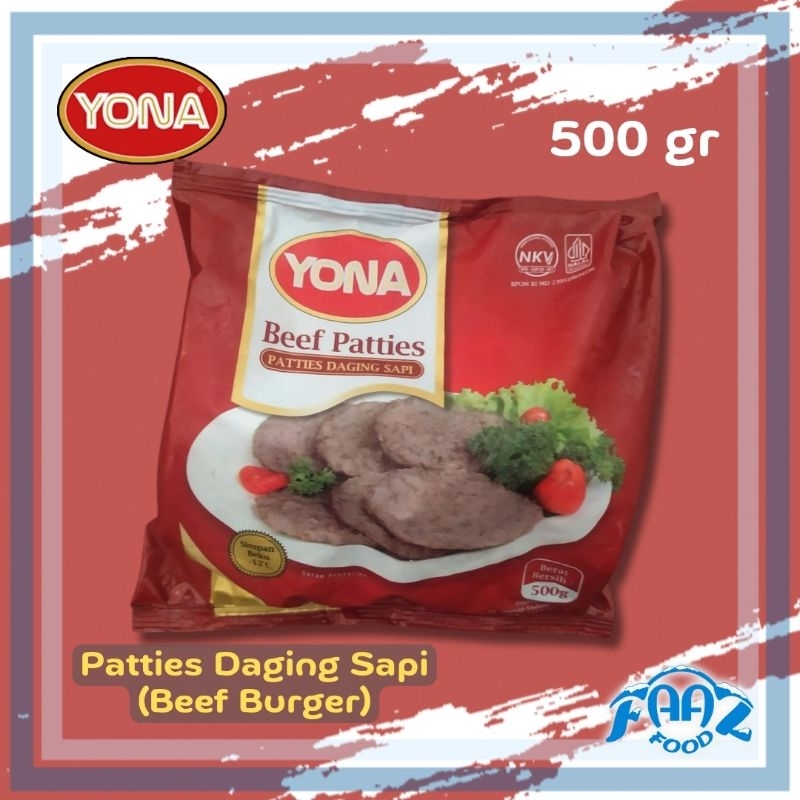 

Burger Daging Sapi YONA (Beef Patties)