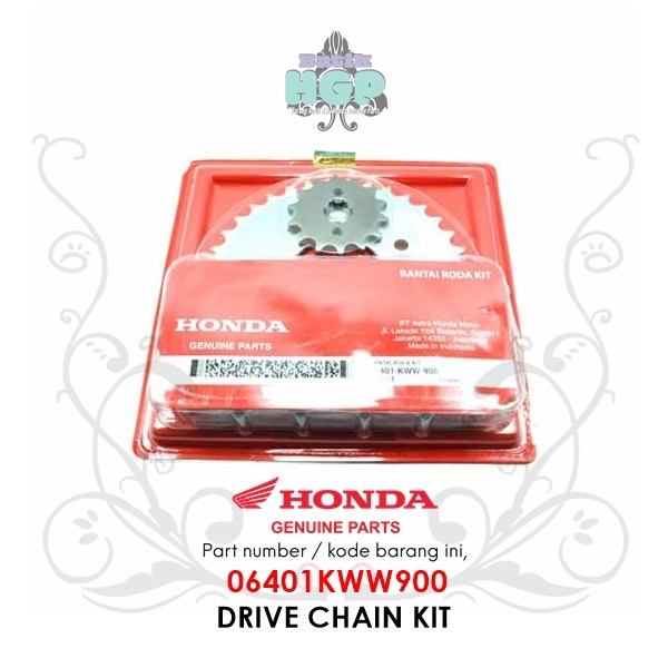 Rantai Roda Kit Revo Absolute (Drive Chain Kit) Girset - 06401KWW900