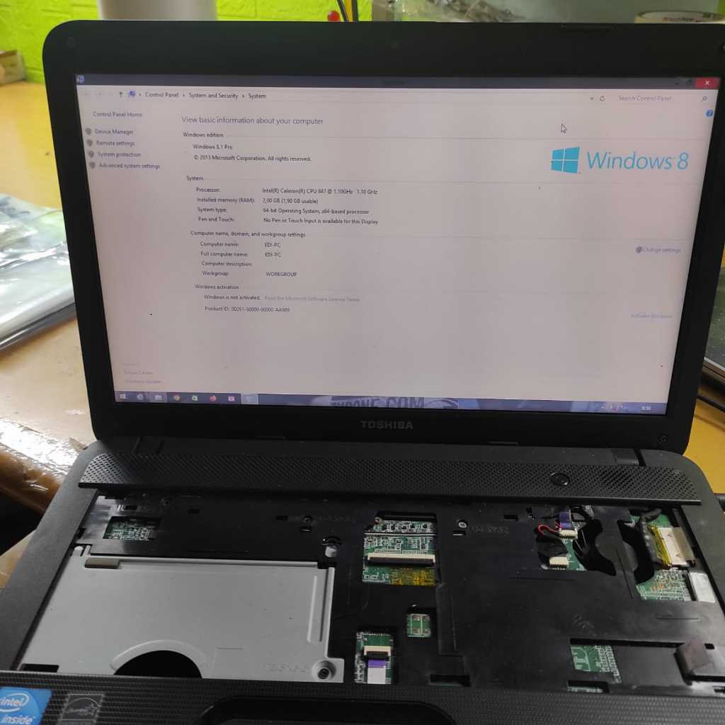 Mobo Motherboard Mainboard Laptop Thosiba C800 C800D C840 C840D L840 L840D