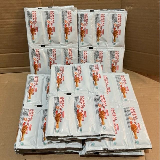 

Indofood Sambal Fried Chicken Sachet 8g (isi 24 pcs)