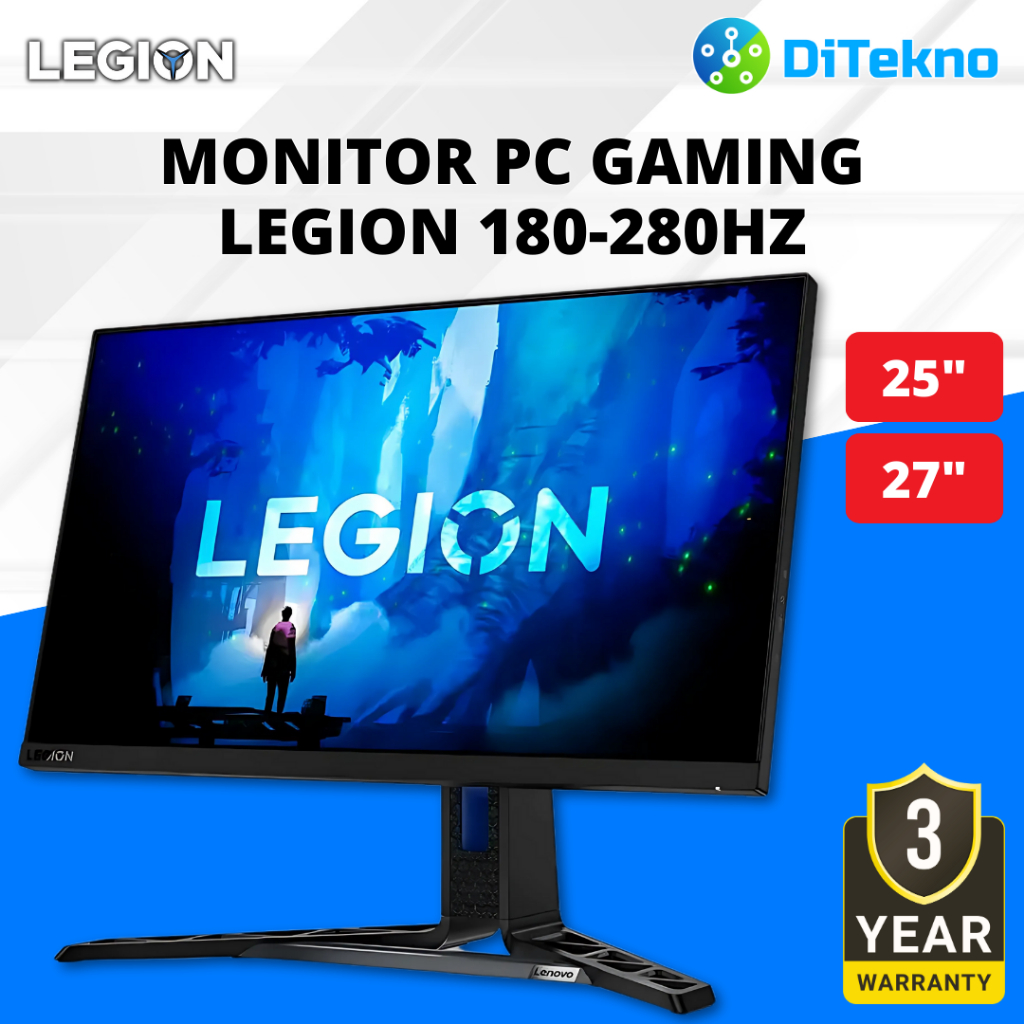 Monitor PC Gaming Legion 24Inch 27Inch 180-280Hz