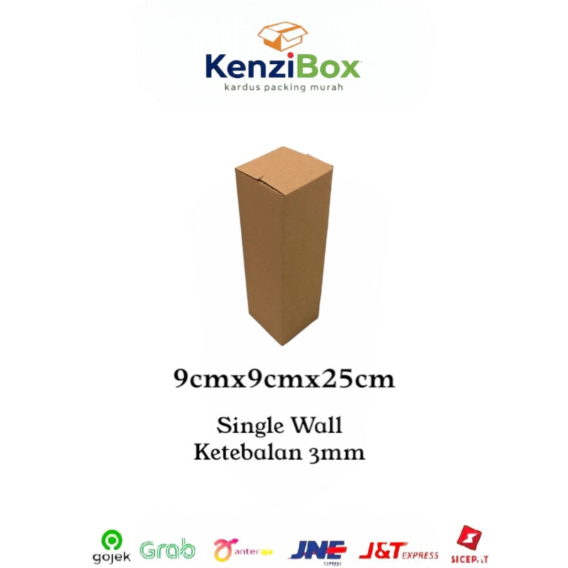 

kardus/karton/box UK. 9x9x25 cm single wall