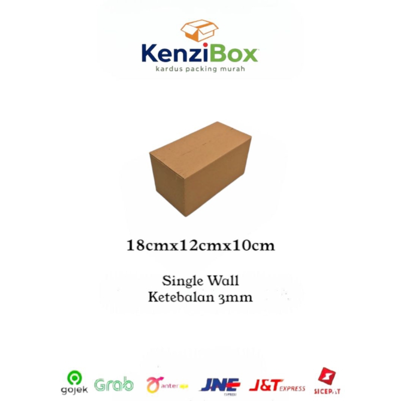 

kardus/karton/box UK. 18x12x10 cm single wall