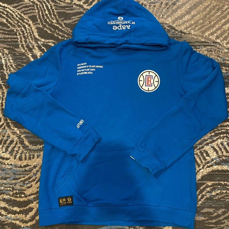 Aape by A Bathing Ape Apunvs Blue Hoodie Original Like New