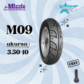 Ban Motor Vespa Ring 10 Mizzle M09 350-10 Ban Tubles Depan Belakang