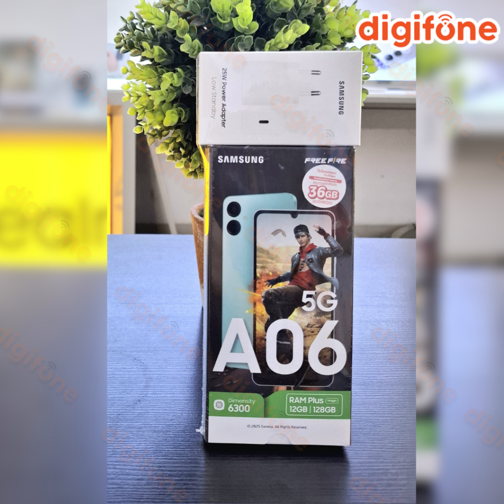SAMSUNG A06 5G 6/128GB GARANSI RESMI - BISA KREDIT