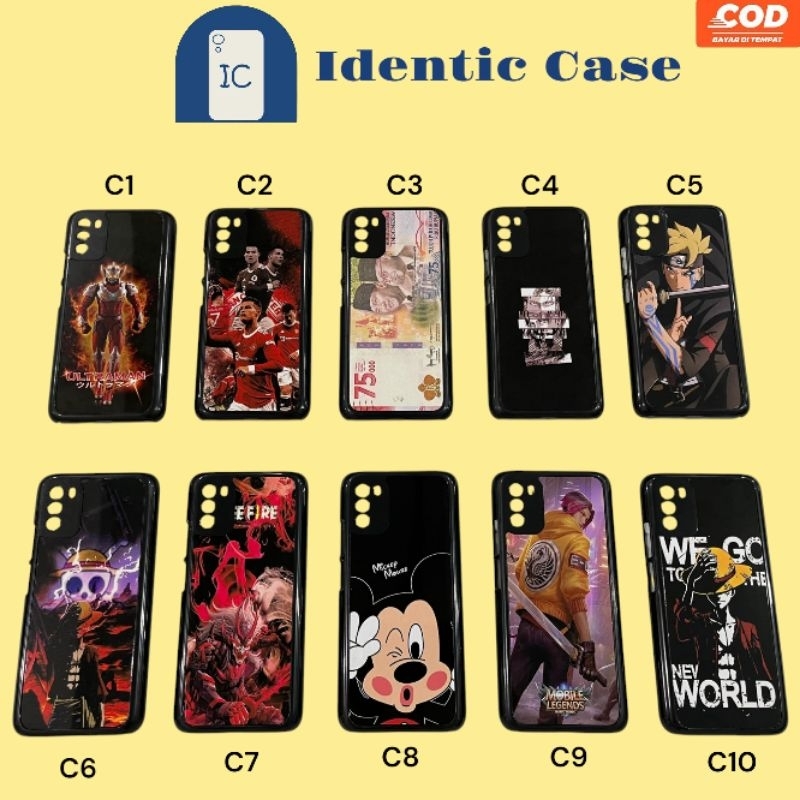 Case POCO M3  / Clear Case / Case Bening / Hybrid Case / Soft Case / Hard Case / Case Anime / Case K