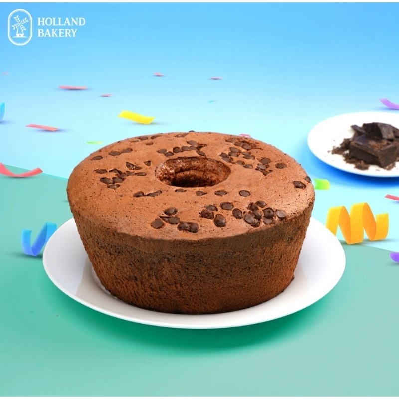 Holland Bakery - Kue Chiffon Cake Chocolate Chips