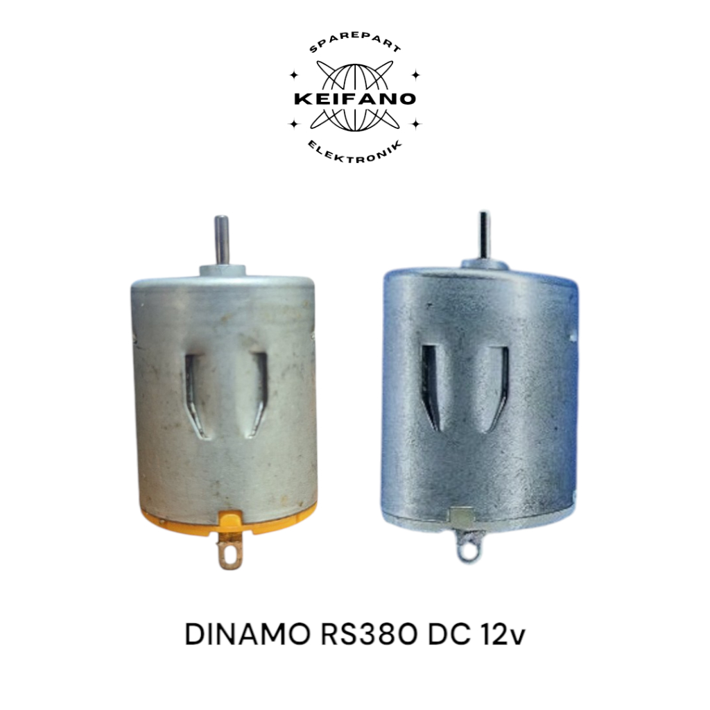 Dinamo DC Motor RS380 RS 380 DC 12v ~ 24v Orignal